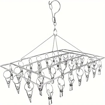 Stainless Steel Windproof Clothespins 1