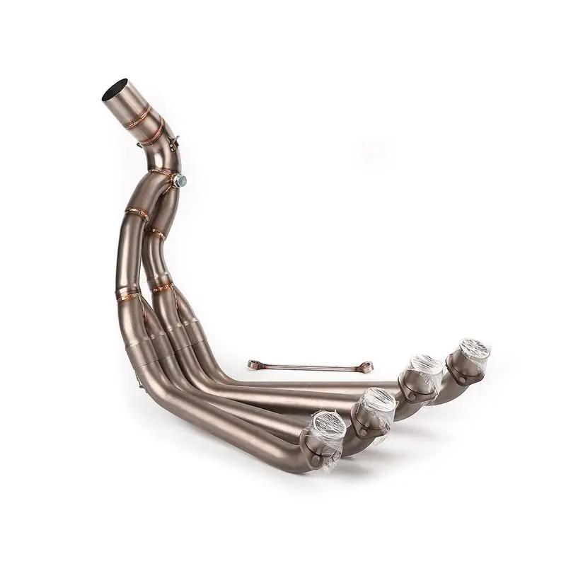 Slip On For HONDA CBR650 CBR650F 2014-2022 Motorcycle Exhaust System Escape Muffler Front Link Pipe Bottom Row Without DB Killer - Image 4