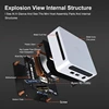 2023 New Gaming Mini Computer AMD Ryzen 9 5900HX 7 7730U Windows 11 DDR4 3200MHz NVMe Mini Desktop PC NUC 3x4K HTPC WiFi6 BT5.2 5
