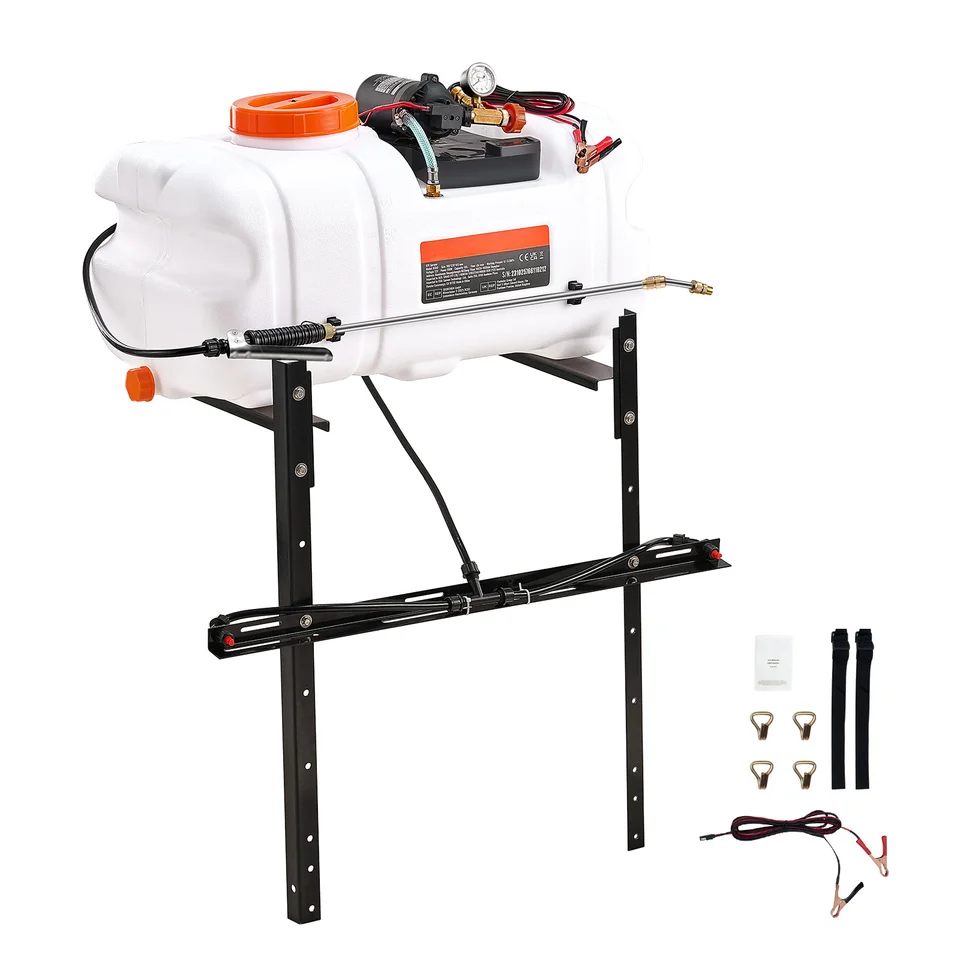 ATV Broadcast Weed Sprayer with Adjustable Boom