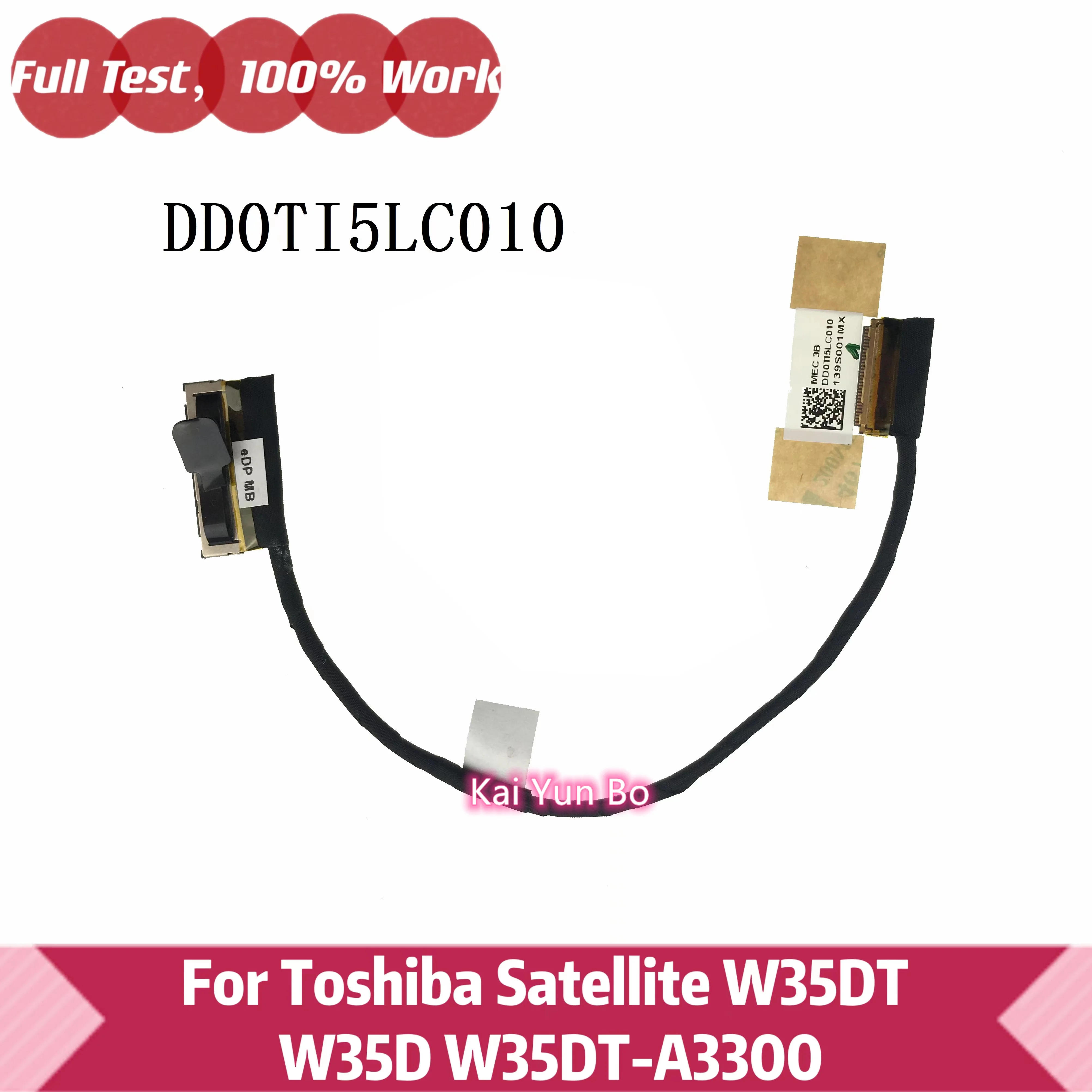 

Laptop Cable Tablecloth Video Lvds For Toshiba Satellite W35DT W35D W35DT-A3300 DD0TI5LC010 DD0TI5LC000 30 Pin