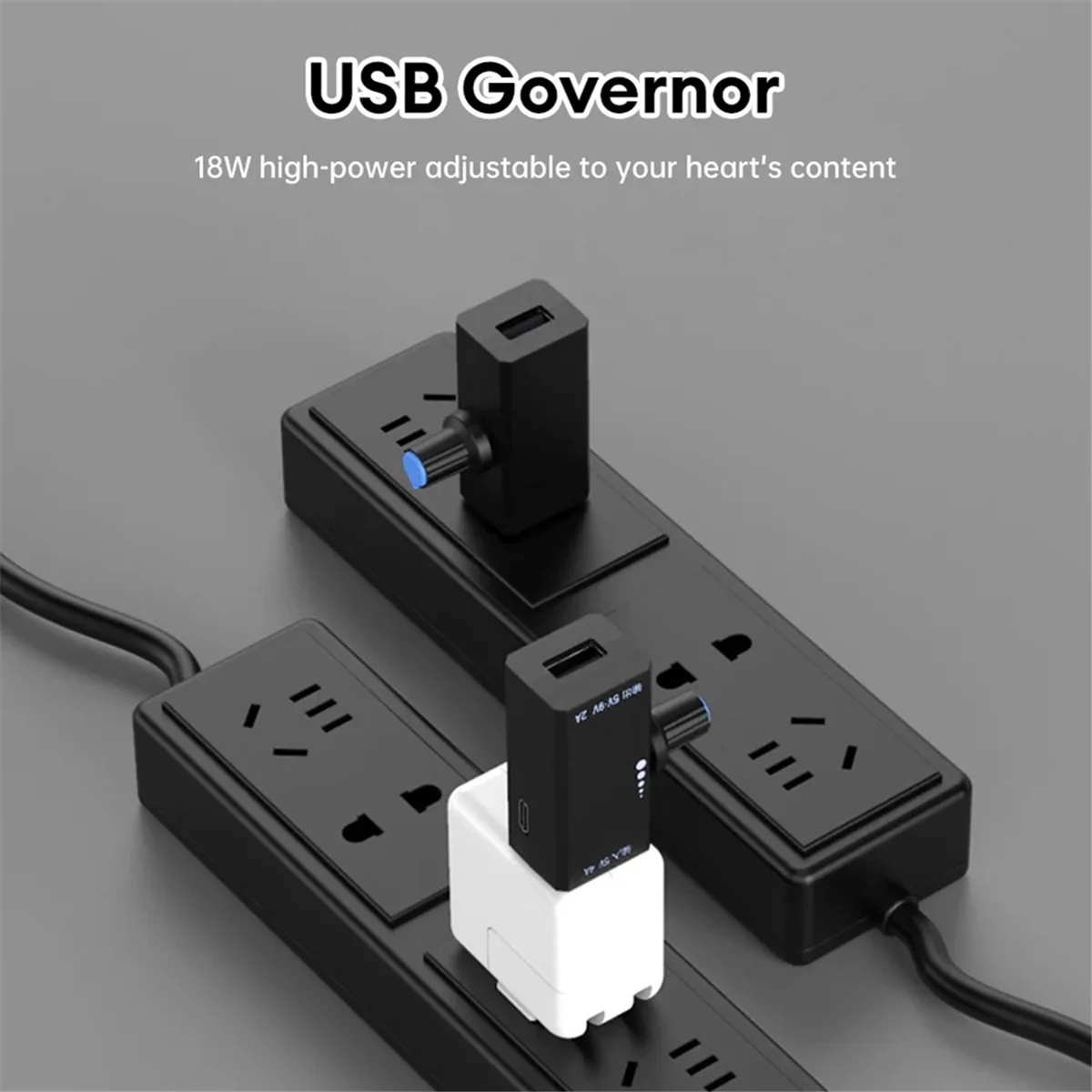 

18W High Power USB Speed Controller DC5V 4A Adjustable Control Fan Cooler Type-C USB Fan Speed Radiator