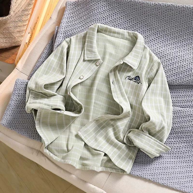 Slim Fit Boys Shirt Spring Autumn Baby Boy Fashionable Outerwear Thin Material Children's Clothing from Mainland China