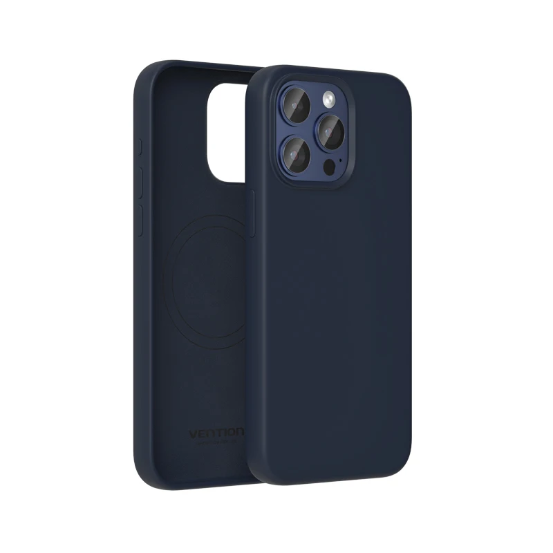 Vention Silicone Magnetic Wireless Charging Phone Case Cover