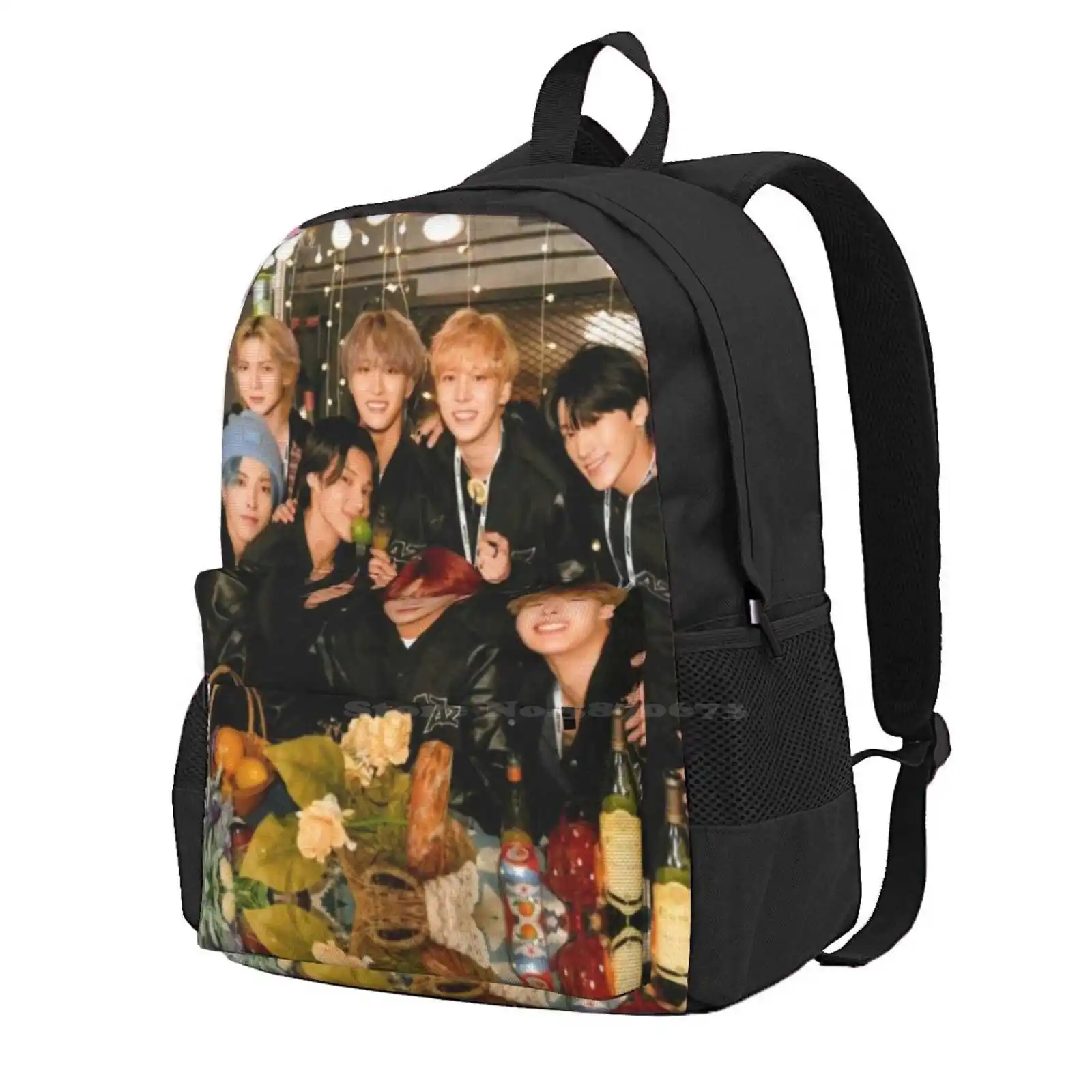 

Ateez Women Men Teens Laptop Travel School Bags Hongjoong Ateez Seonghwa Ateez Yunho Ateez Mingi Ateez Wooyoung Ateez Jongho