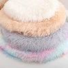 Plush Cat Bed Mats Round Pet Bed for Cats Small Dogs Soft Fleece Pet Sleeping Mat Kitten Puppy Nest Pet Cushion Cat Accessories 3