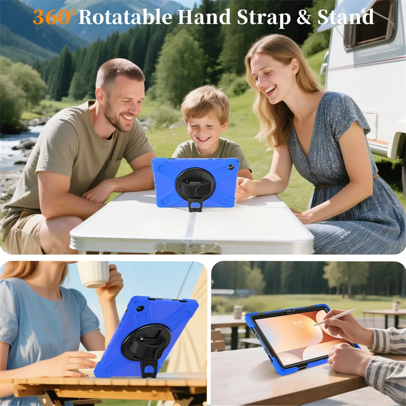Durable Tablet Case with Shoulder Strap