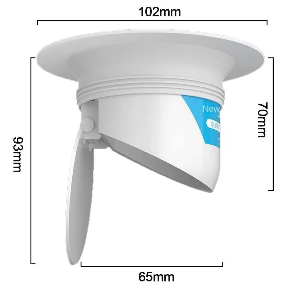 Squatting Pan Anti-smell Plug Useful Toilet Squatting Pit Smell Stopper Toilet Fitting Bathroom Accessories Anti-Odor