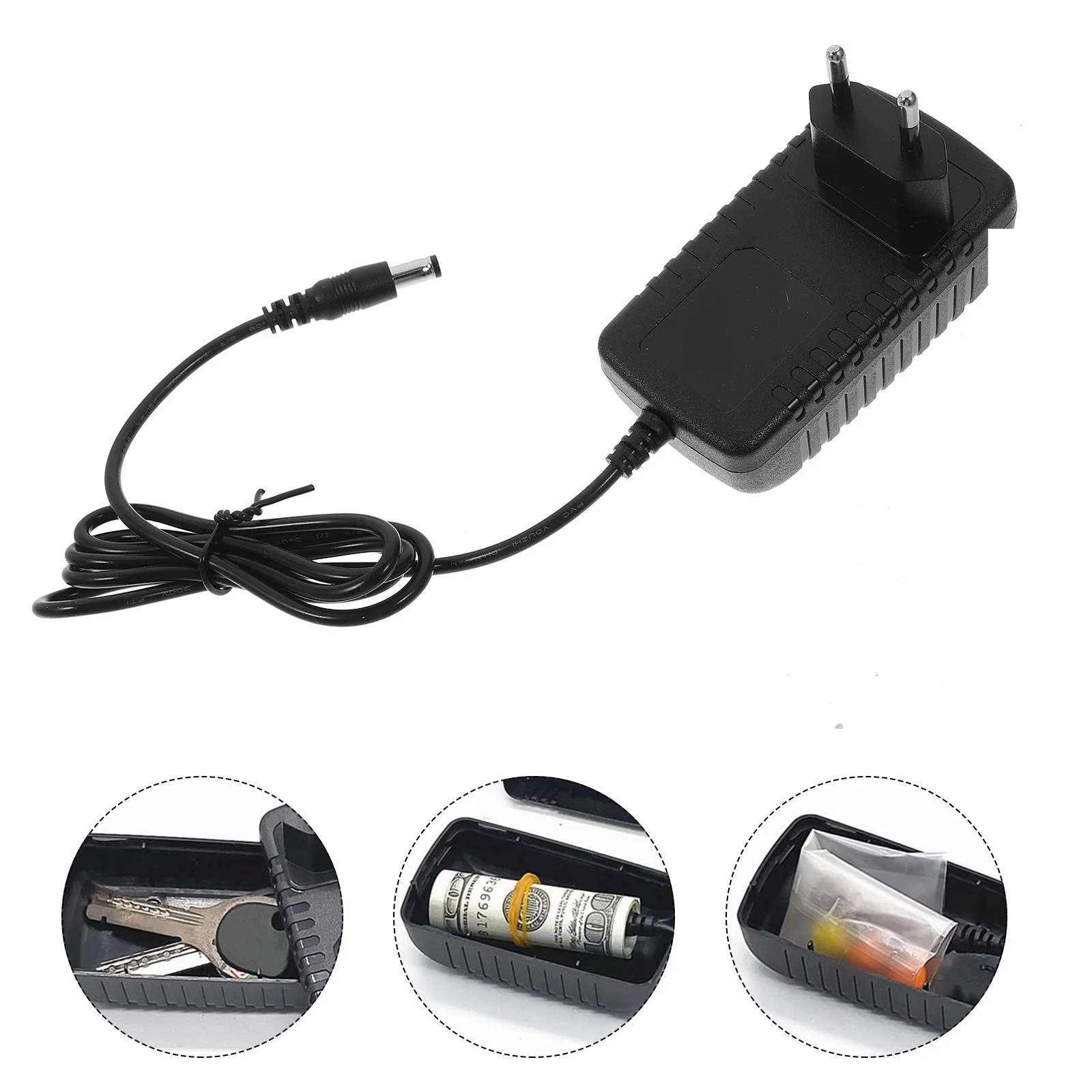 

Hidden Storage Box Accessories Compartment Containers Hiding Places Plug for Money Valuables Organizer Outlet Safe