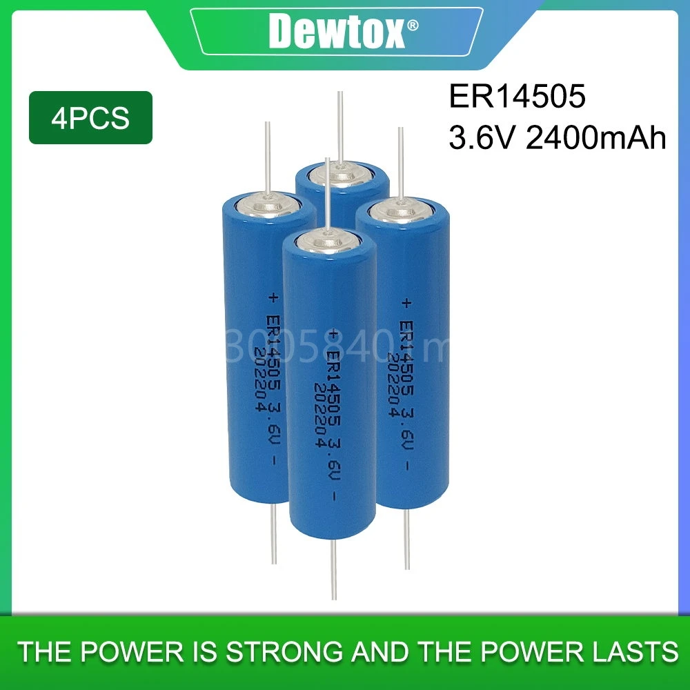 4 шт., ER14505 14505 ER AA 2400 мАч 3,6 В, литиевые батареи для смартфона, контрольная батарея с иглой для сварки 4 шт., ER14505 14505 ER AA 2400 мАч 3,6 В, литиевые батареи для смартфона, контрольная батарея с иглой для сварки