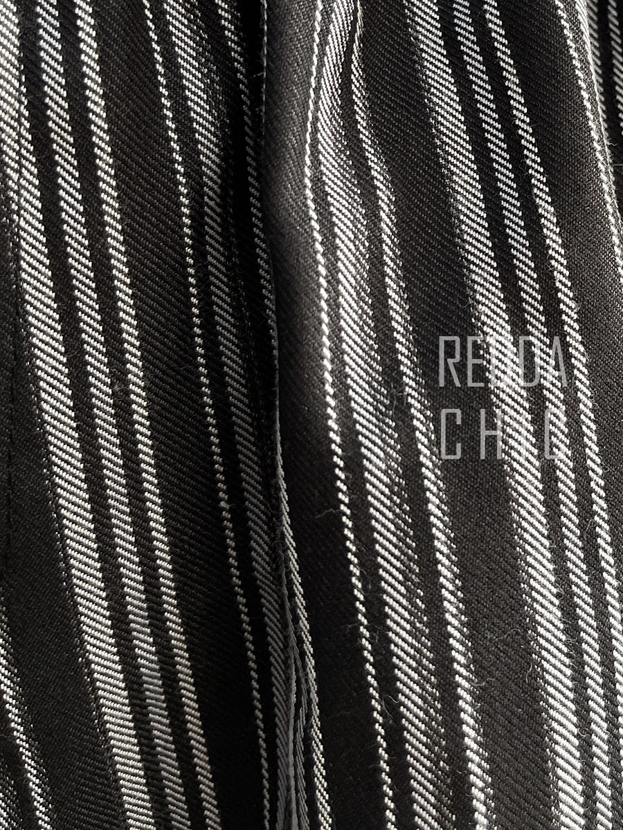 REDDACHiC Y2k Retro Black Striped Bubble Shorts Stitch Label Wide Leg Elastic Waist Bloomers Booty Pants Summer Women Streetwear