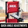 2.8 Amp 9 In. 2-Speed Benchtop Band Saw for Woodworking - BW9501-00 6
