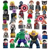 42 Pieces of Marvel Mini Building Block Dolls, Superhero Anime Figure, Thanos, Iron Man Spider Man DIY Building Block Toys Gifts 4