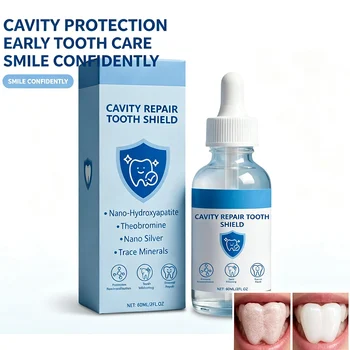Essenza Sbiancante per Denti, Rimuove la Pigmentazione Superficiale, Cura Orale, Riduce le Macchie, Denti Opachi, Lucentezza Naturale, Lunga Durata