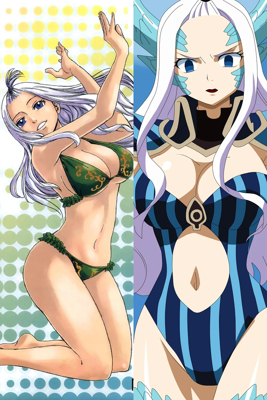 

Anime Mirajane Strauss Cosplay Dakimakura Pillow Case Hugging Body Prop