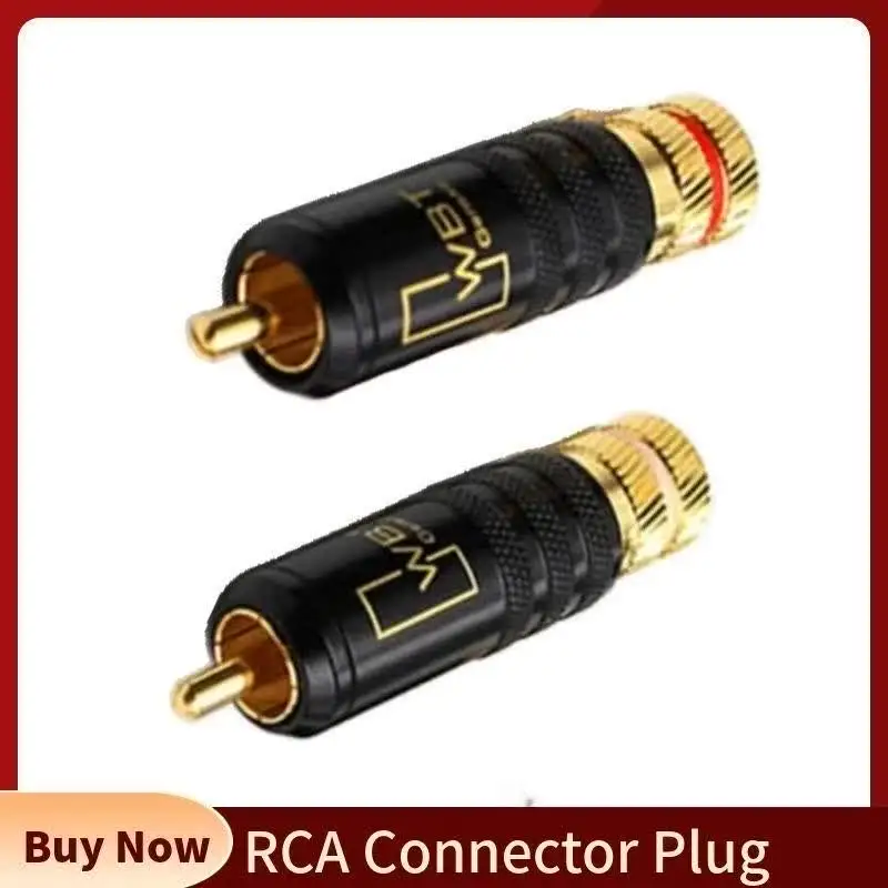 Coppia di Presa RCA femmina da pannello, rosso e nero