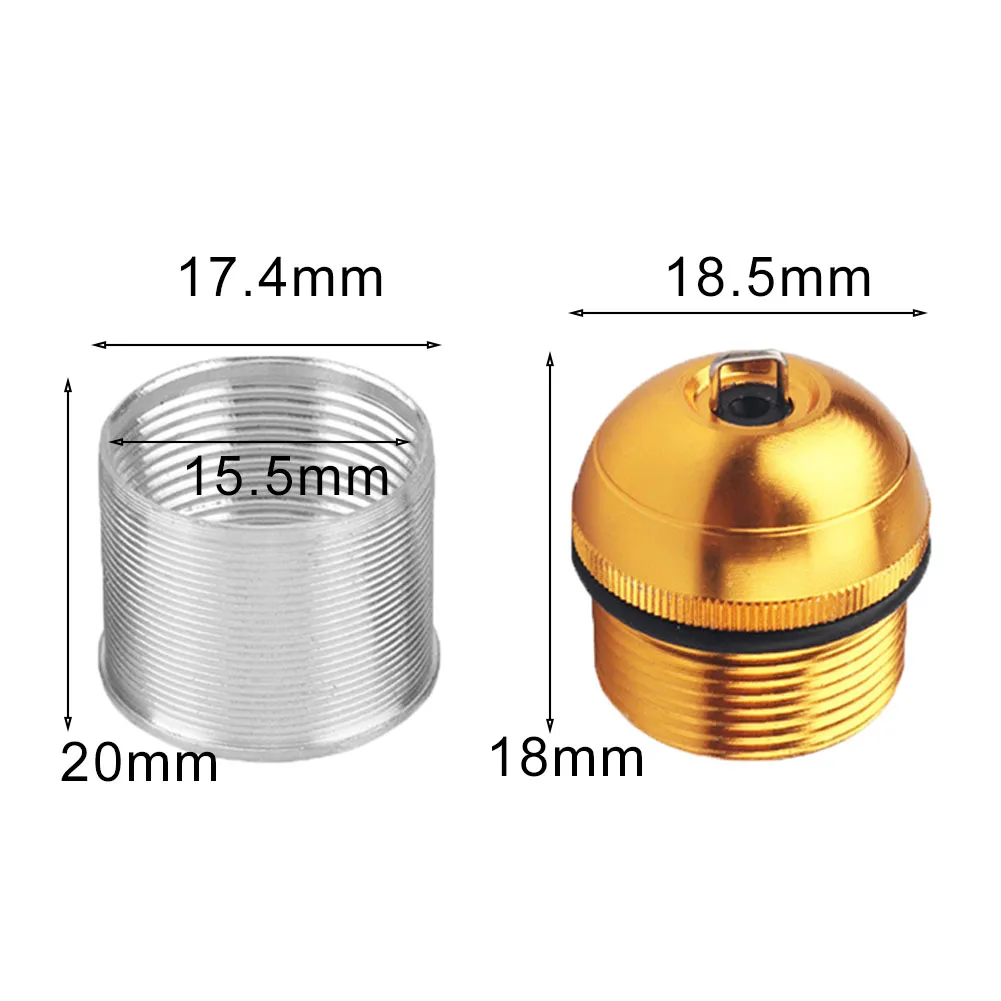 Parts Fishing Rod Base Accessories Aluminum Alloy Frosted Surface Hot Sale  New For Different Fishing Rod Size Durable