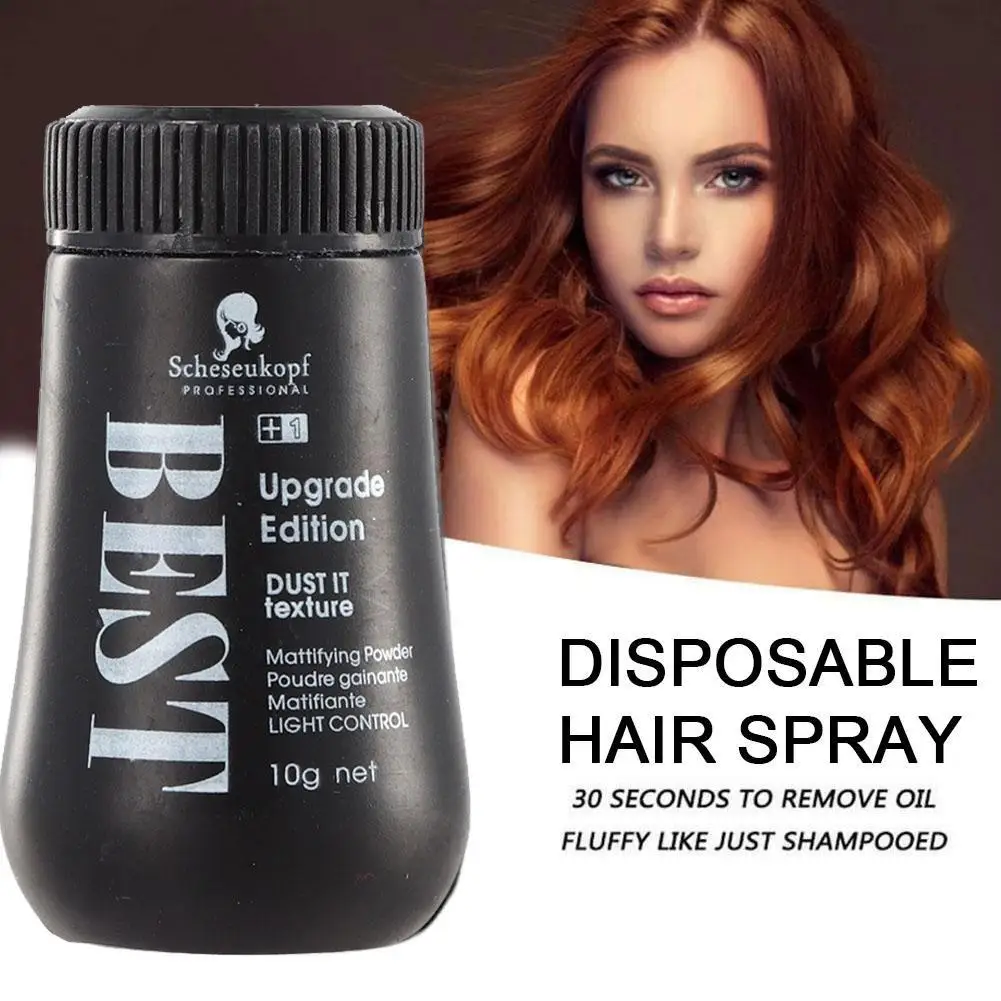 Dry Shampoo Powder for Greasy Hair, Quick Hair Volume Booster, Fluffy & Lightweight Styling Product for Instant Refresh & Volume