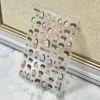 Atashin Chi Cute Funny Nail Stickers Anime Nail Art Cartoon Nail Accessories Self Adhesive Relief Nail Decals Graffiti Decor 4