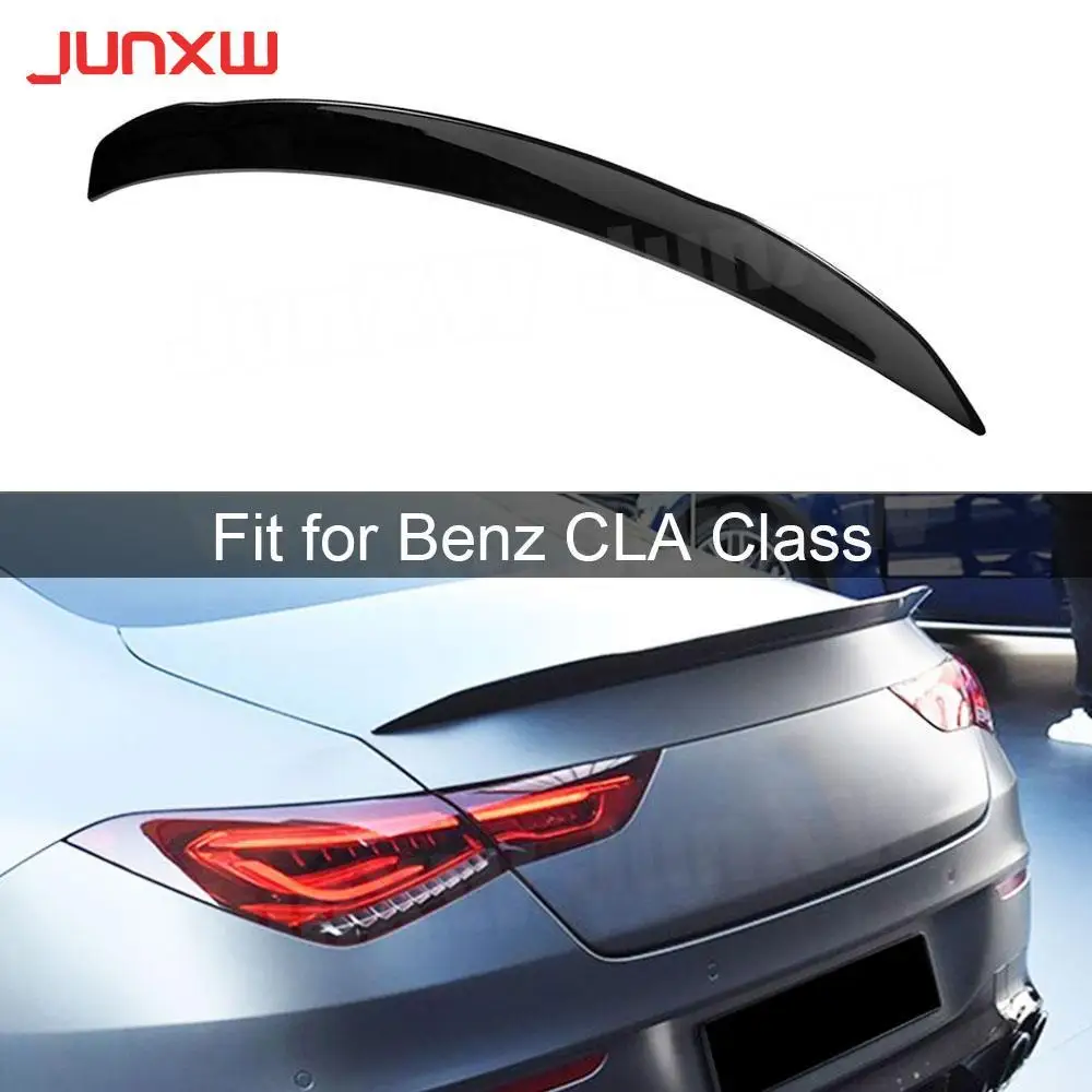 

ABS Black Carbon Look Rear Trunk Spoiler for Mercedes Benz W118 C118 CLA Class CLA180 CLA200 CLA250 CLA45 AMG Line 2019 + Wing