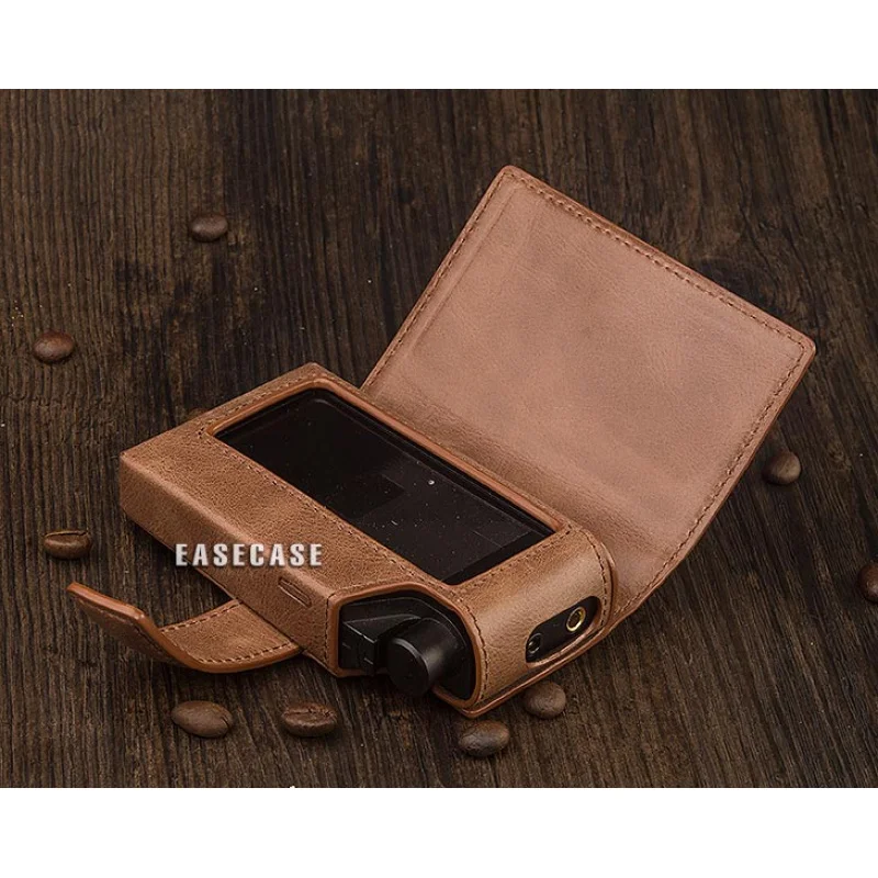 E4 Custom-Made Genuine Leather case for HIFIMAN R2R2000