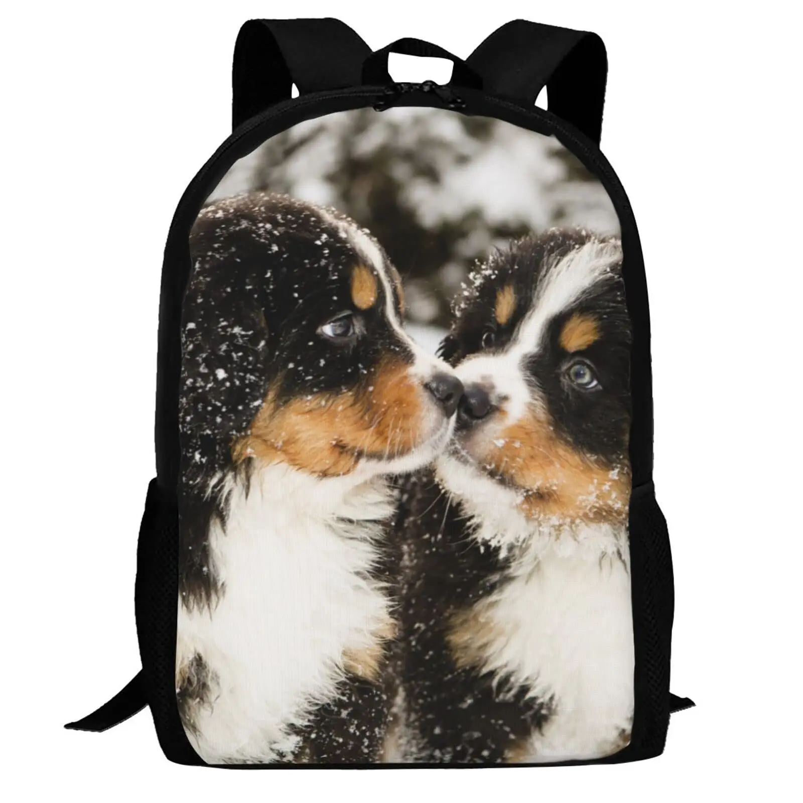 

Милые рюкзаки Bernese Mountain Dog для подростков, школьный ранец для мальчиков и девочек, Студенческая школьная сумка для женщин и мужчин, дорожная сумка 16 дюймов