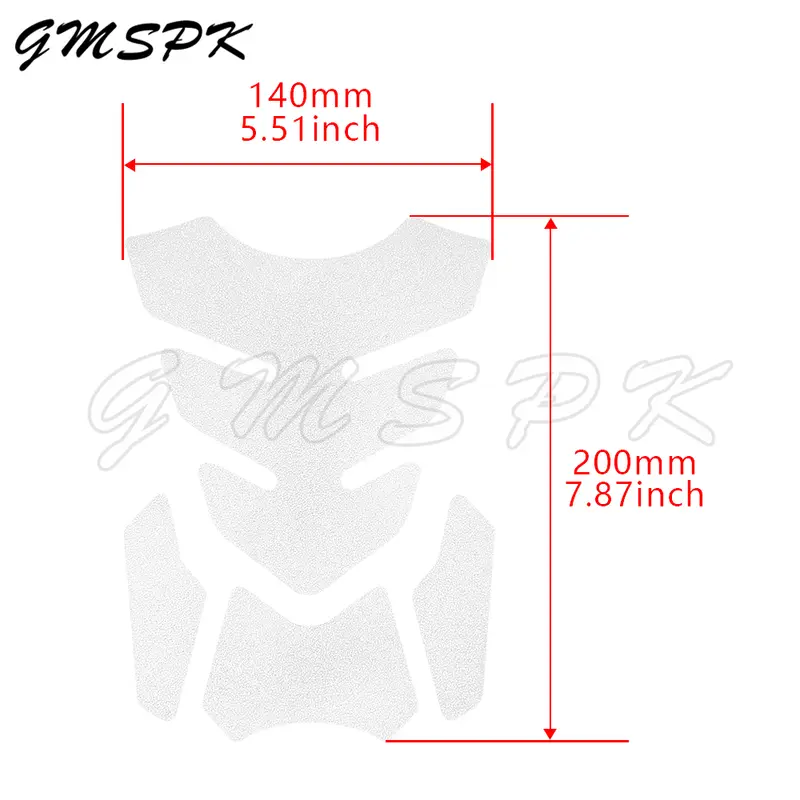 Motorcycle Accessories Universal Tankpad Sticker Frosted Oil Gas Fuel Tank Pad Stickers Protector Decals Decoration - Image 9