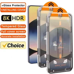 Premium HD Gehard Glas Screen Protector - Stofvrij, Eenvoudige Installatie
