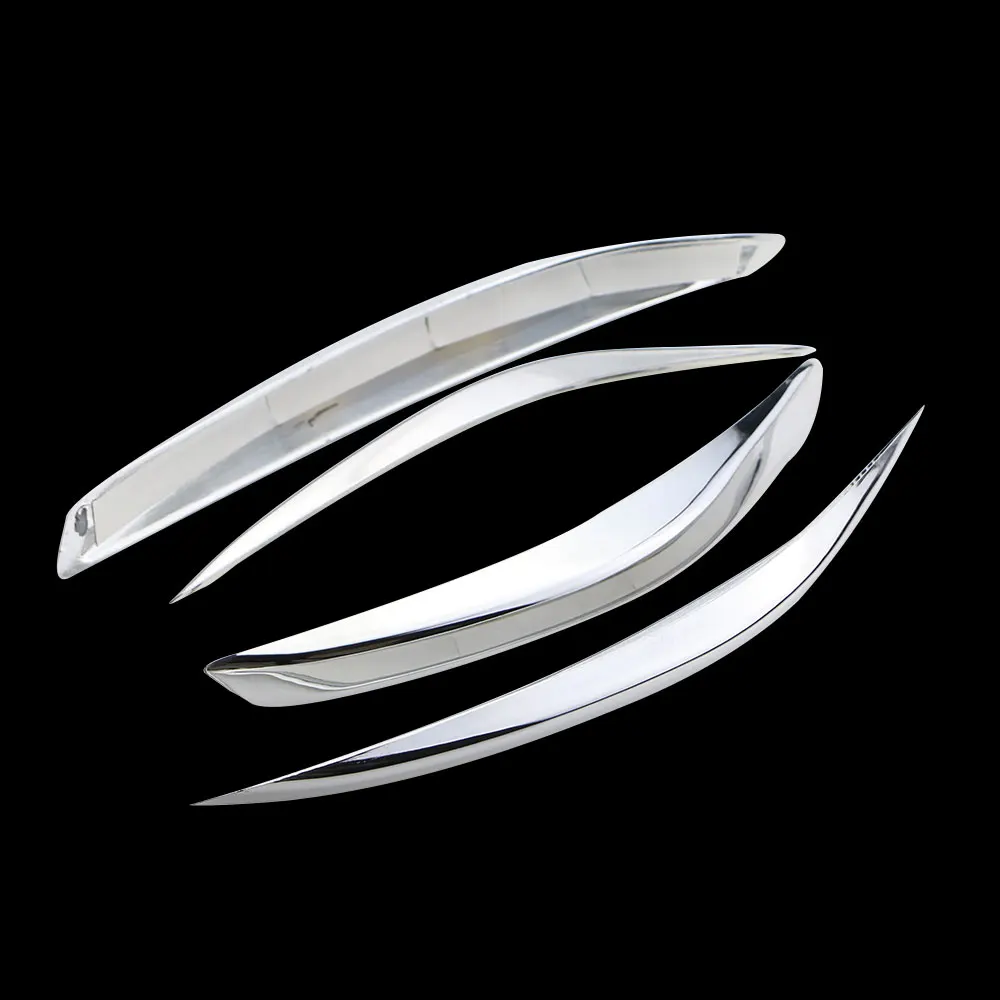 Front Fog Light Trim Decorative Frame and Sticker Cover Accessories