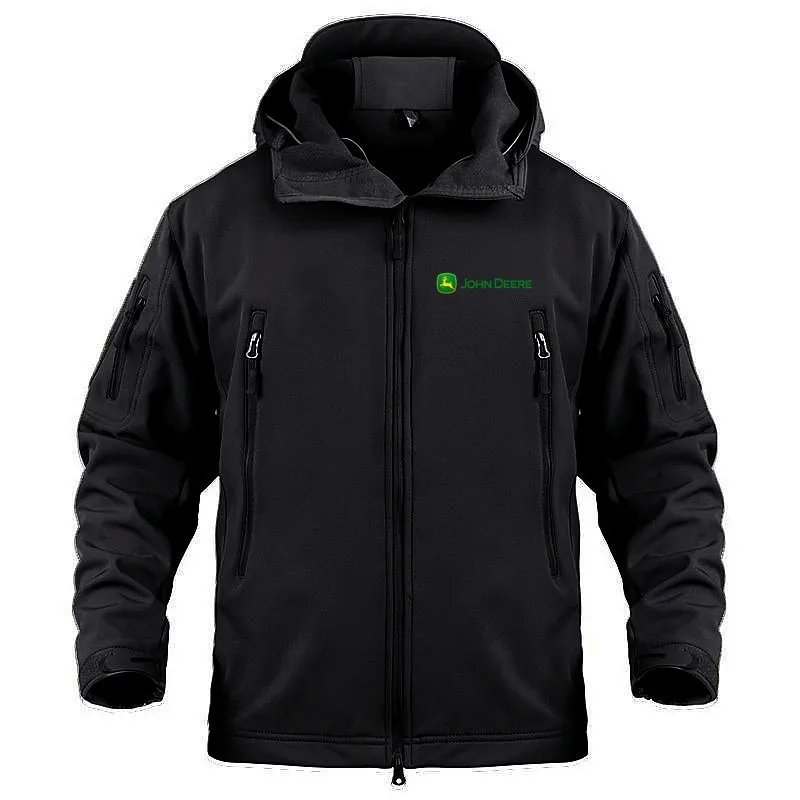 

2024 Multiple Pockets Waterproof SoftShell New Tactics Jackets for Men Outdoor Military Fleece Warm SoftShell Man Coat Jackets