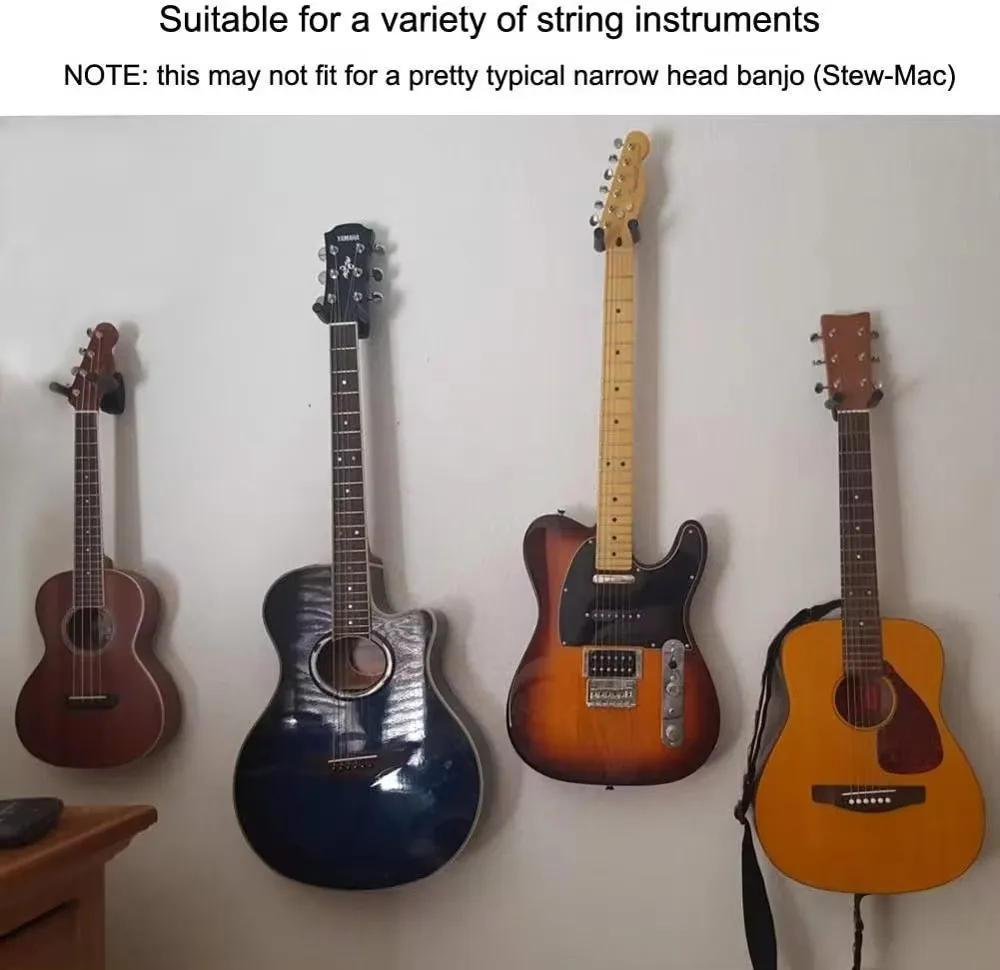 Universal Wall Mount Guitar Hanger