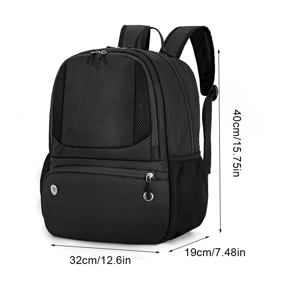 Basketball Backpack Sports Training Equipment Bag with Ball and Shoe Compartment Sports Bag Waterproof for Basketball Players
