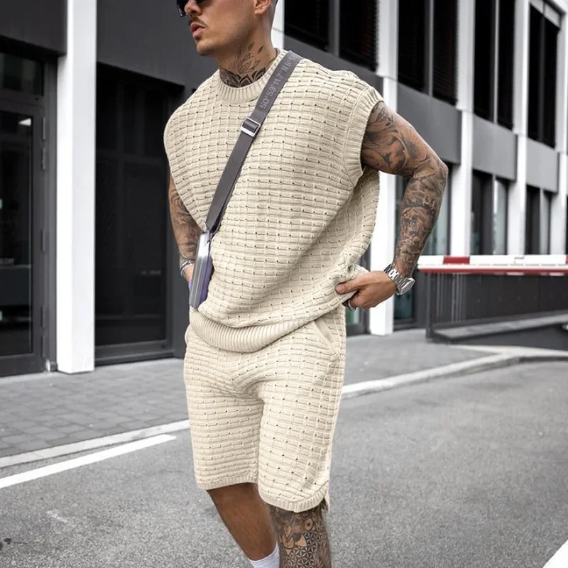 Men's T-Shirts Short-Sleeved T-shirt Men's Summer Loose Leisure All-Matching