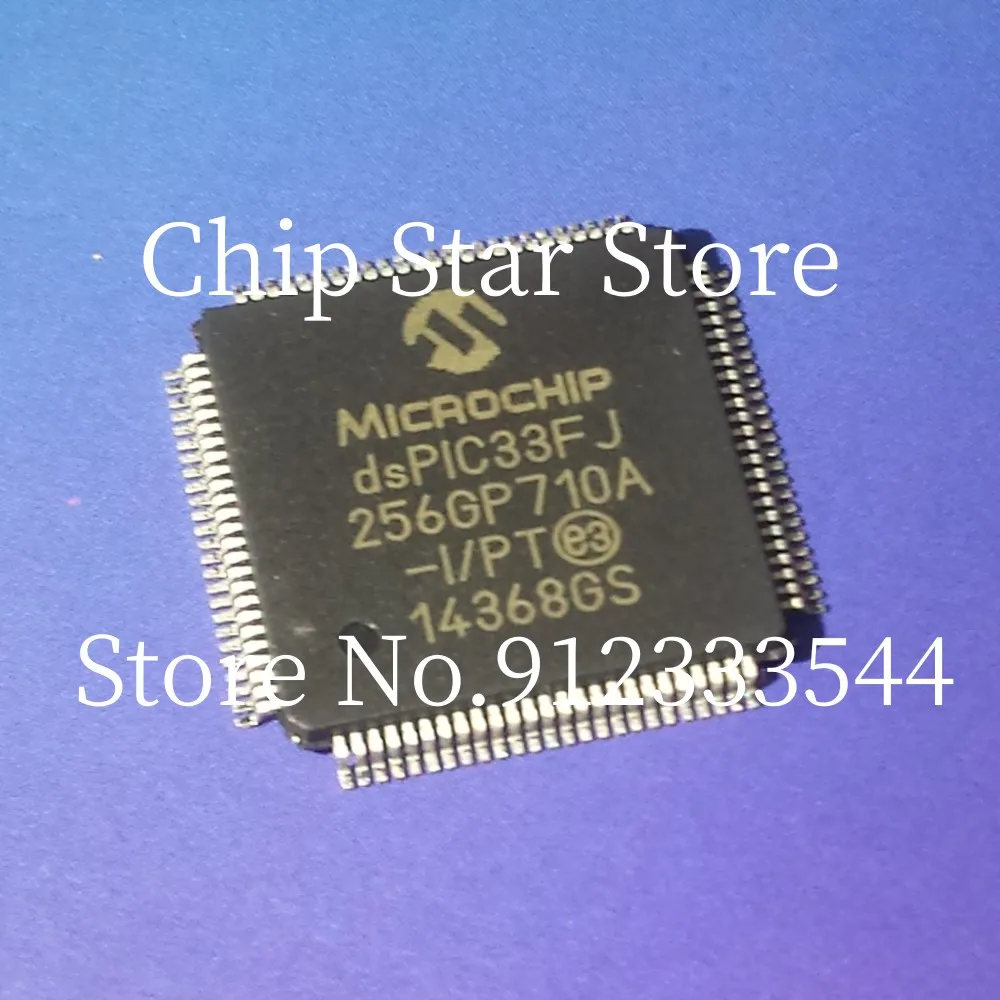 

Устройство управления цифровым сигналом TQFP100, новое и оригинальное устройство управления цифровым сигналом DSPIC33FJ256GP710A TQFP100, 1-10 шт. DSPIC33FJ256GP710A-I/PT DSPIC33FJ256GP710A