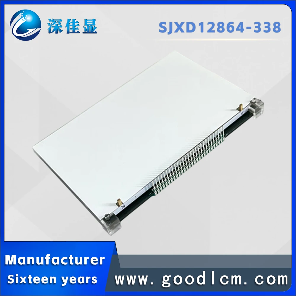 12864-338 FSTN positive COG LCD module ST7565R 3V power supply 128X64 Instrumentation lcd screen display small display