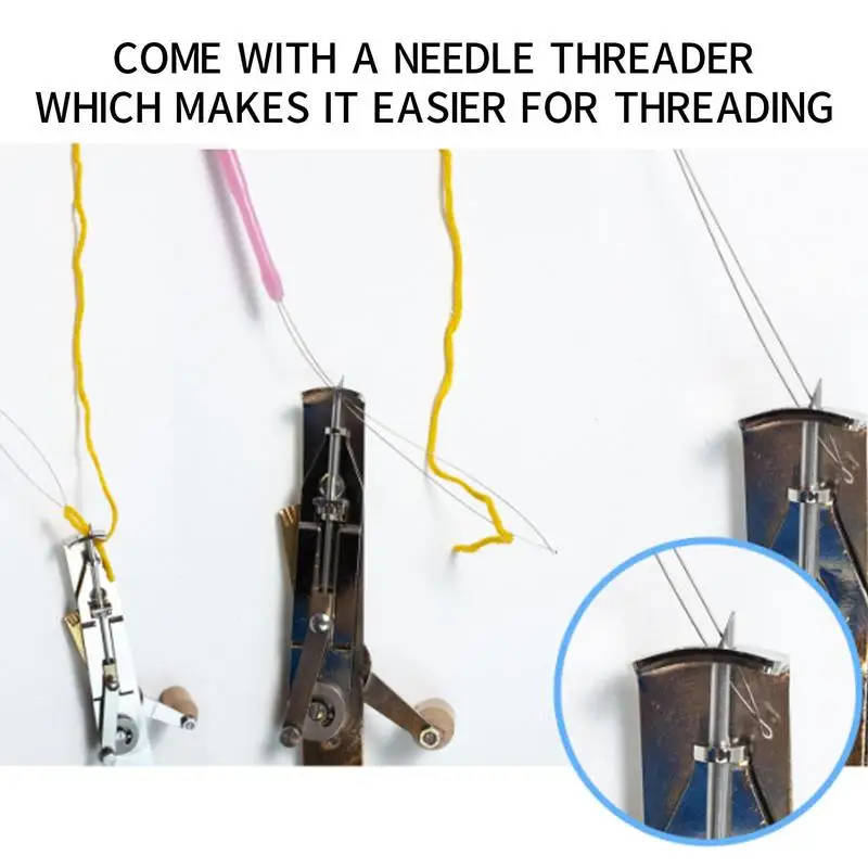 New Adjustable Rug Tufting Manual Machine Easy Carrying For Handheld Carpet Weaving Flocking Tool Rug Tufting Knitting Machine