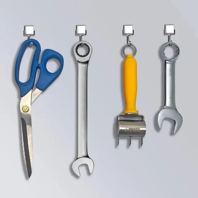 Ganchos Magnéticos Fortes: Organização e Armazenamento Simplificados