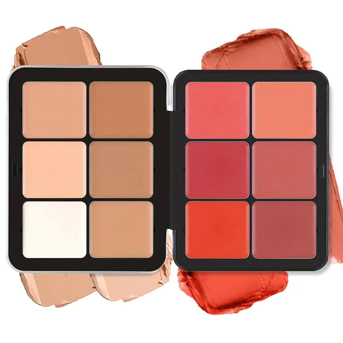 12-color iron box concealer blush cream matte highlight contour makeup all-in-one palette 2