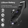 Kemei KM-1838 Usb Base Washable Men Shaver Groin Beard Trimmer Haircutting Multifunction Electric Hair Cutting Machine 4