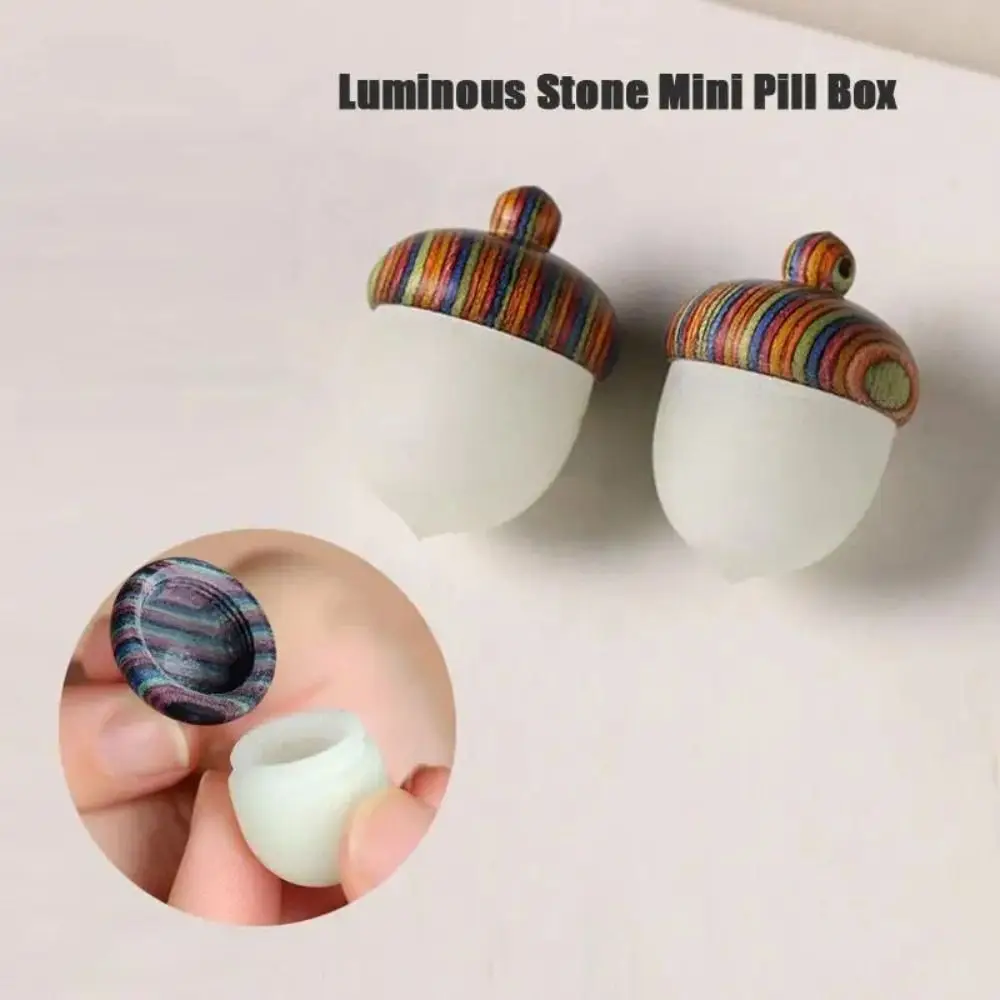 

Mini Sealed Pill Box Waterproof Travel Pill Case Vitamins Storage Container Capsules Organizer For Medicine Tablets