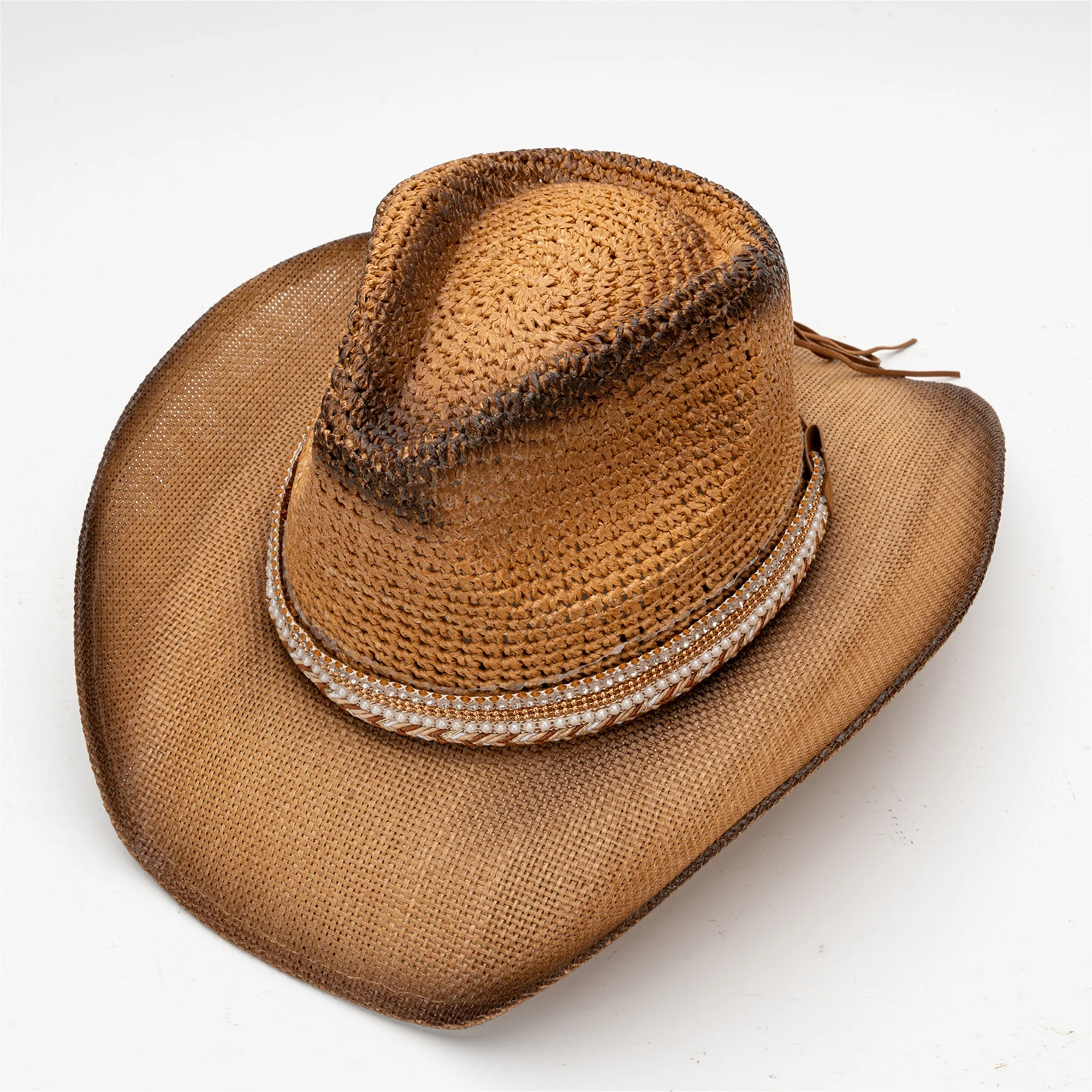 NONECN wide brim straw hat worn with casual outfit