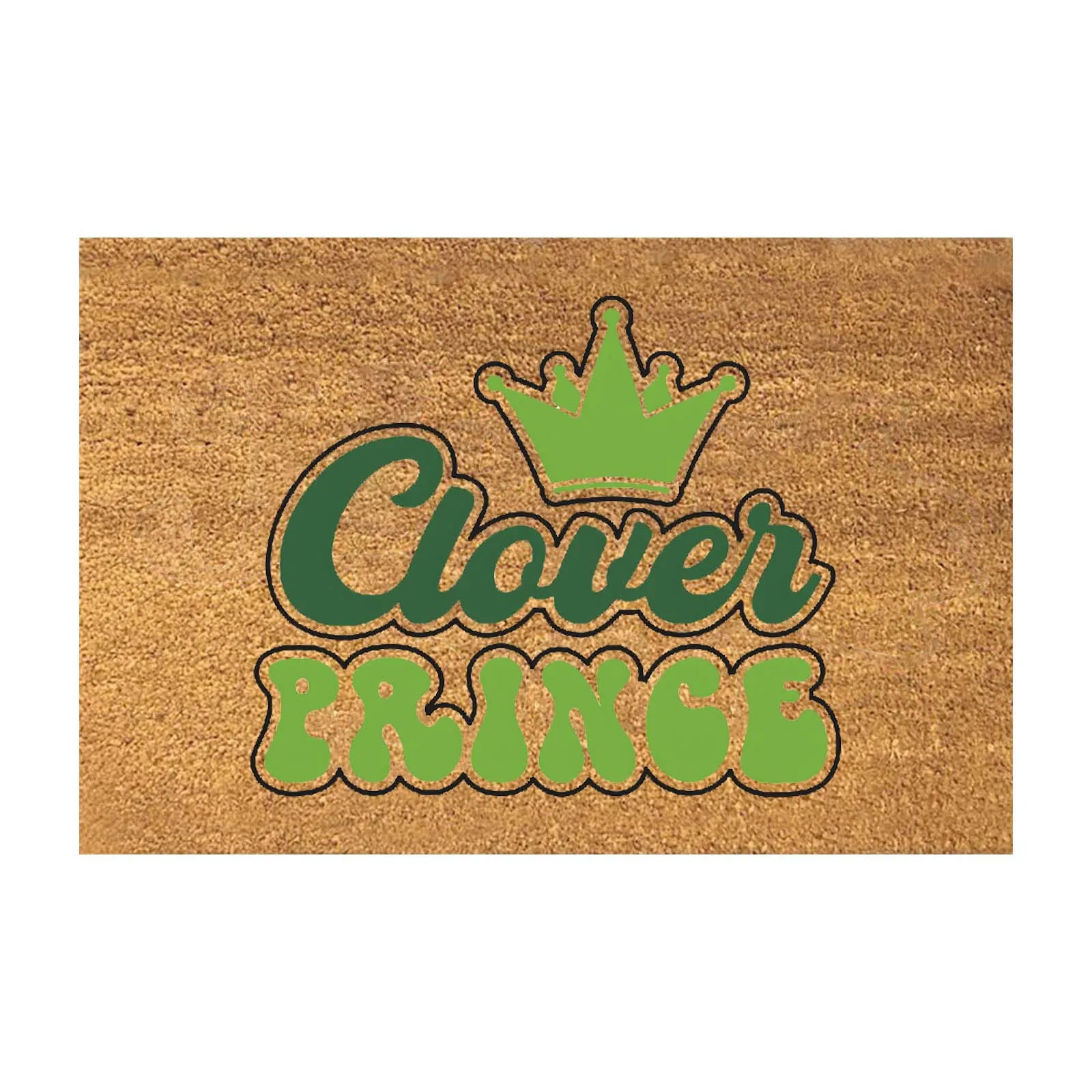 

St. Patrick's Day Crystal Velvet Floor Mat St. Patrick's Day Floor Mat St. Patrick's Day Decoration Door Mat Household Dirt