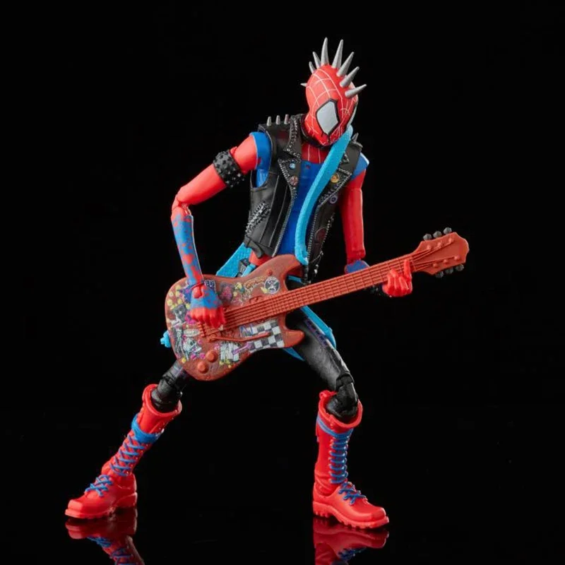 Serie Marvel Legends Attraverso Il Ragno Verse Spider Punk Action Figure 6 Pollici Modello Da Collezione Regalo A Sorpresa Per Bambini Adulti