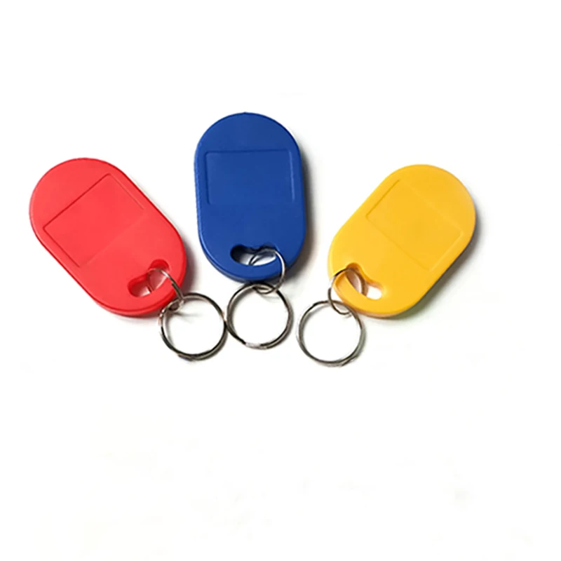 

10pcs Dual Chip Frequency RFID 13.56Mhz UID and T5577 125Khz ID Card Key Tag Keyfob Readable Writable Rewrite copy clone copier