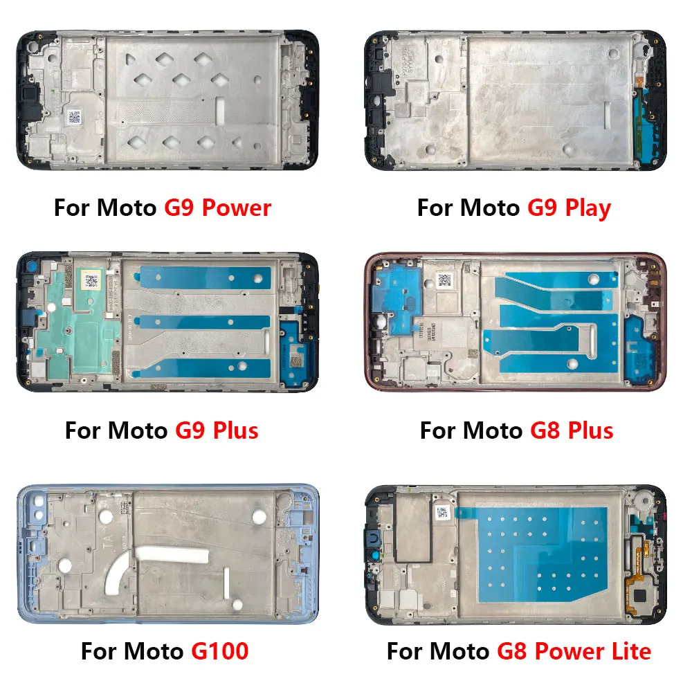 NEW Front Housing LCD Frame Shell Bezel Holder for Phone Replacement Parts