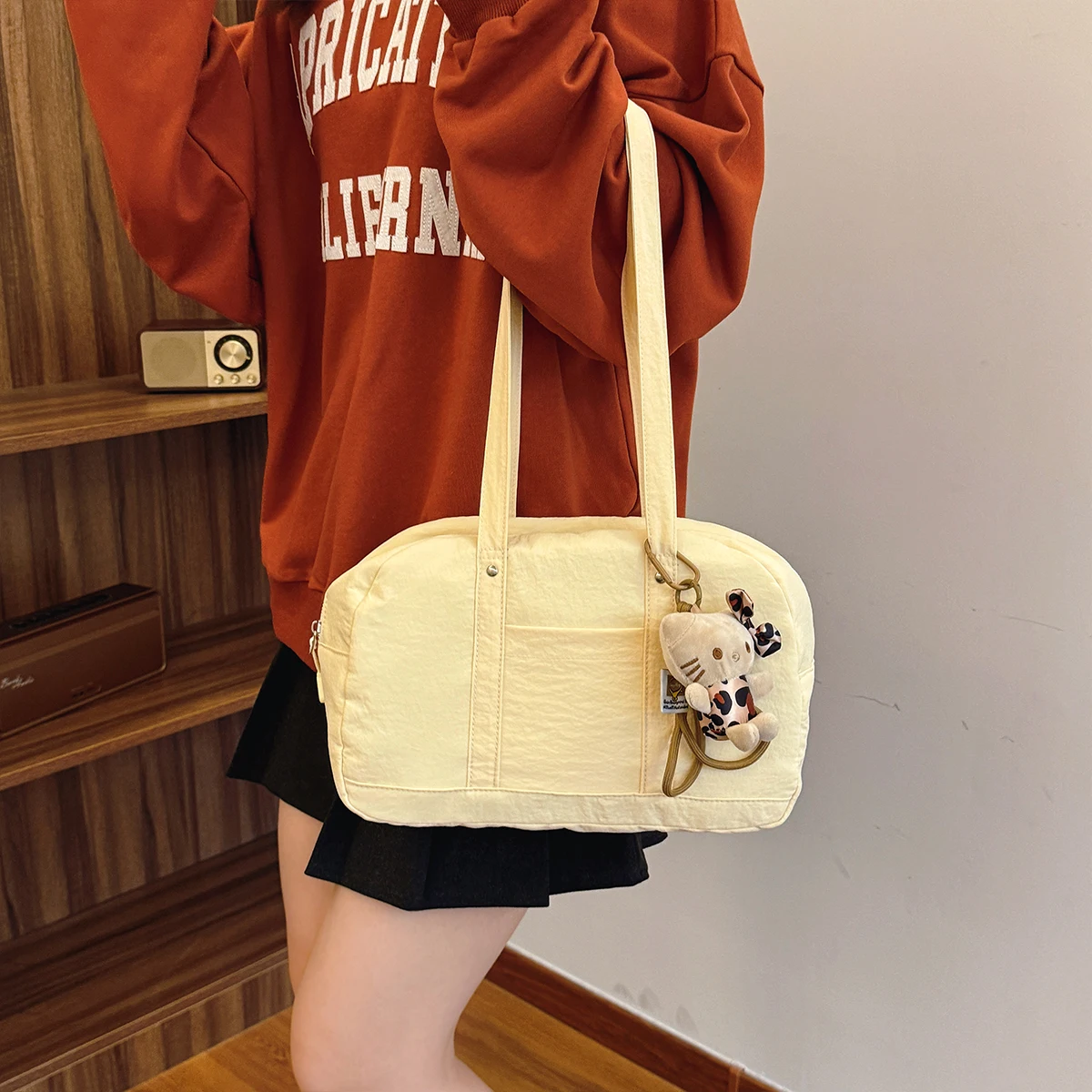 Lightweight Short-Distance Travel Bag, Women's Sports Yoga Bag, Training Fitness Bag, Men's Storage Crossbody Bag, Versatile Commuter Bag, Cute Shopping Student Class