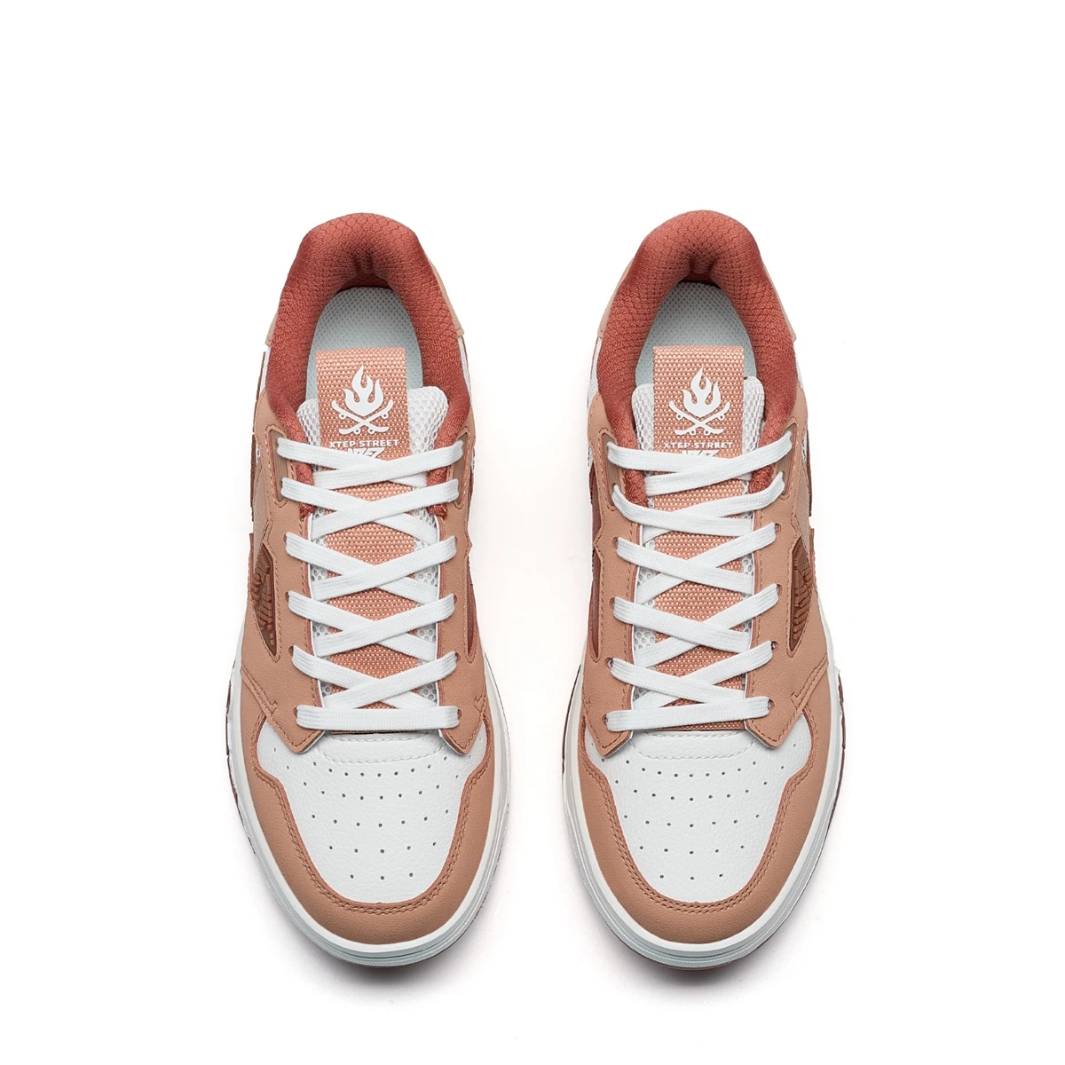Xtep STEP-1 Skateboarding Shoes For Women Autumn Street Style Skate Shoes Durability Comfortable Sneakers 976318310040
