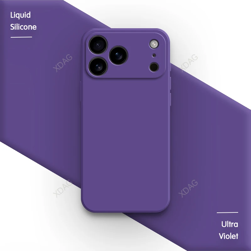 ตัวเลือกสินค้า เคสซิลิโคนเหลวคุณภาพสูงสำหรับ iPhone 17 Pro Max