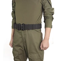 2-дюймовый тактический ремень с быстросъемной металлической пряжкой MOLLE, мужские ремни для страйкбола, молевый ремень, военный тактический ремень — изображение 4