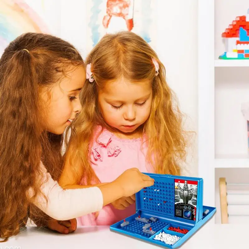 Juego de mesa de batalla marina para niños, juegos de mesa de estrategia, juego de mesa de barco marino para niños, mejora la coordinación ojo-mano y critica